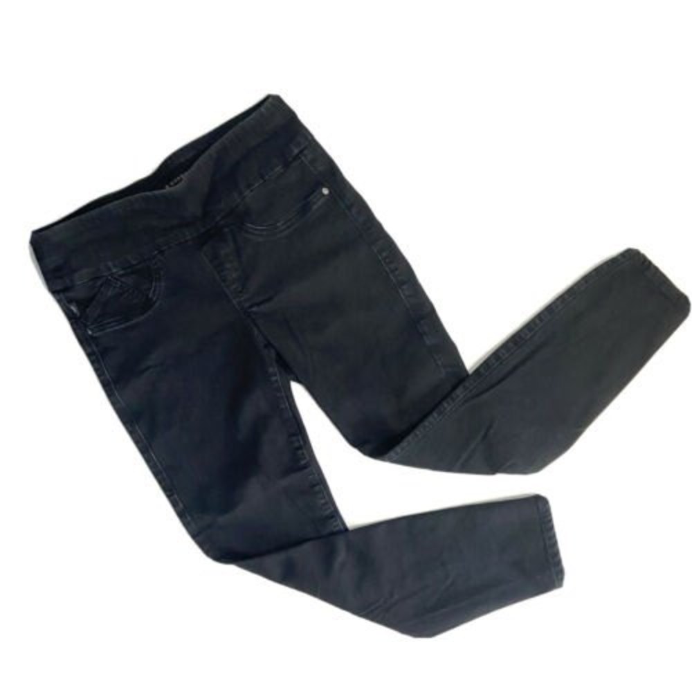 Rock & Republic Denim Rx Slimming Cure FEVER Black Jeans Womens Size 8M R011896
